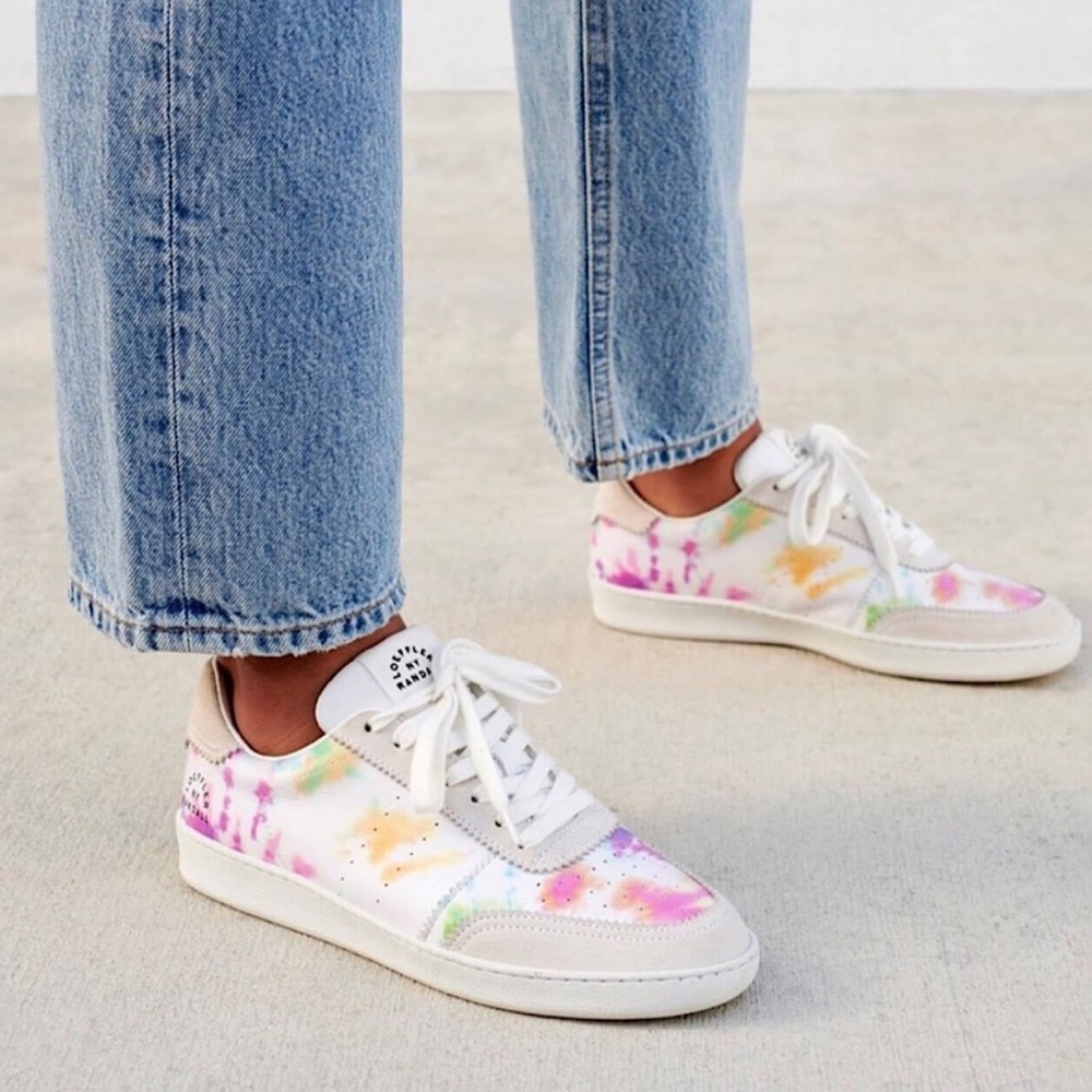 Loeffler Randall Keeley Tie Dye Sneaker worn once